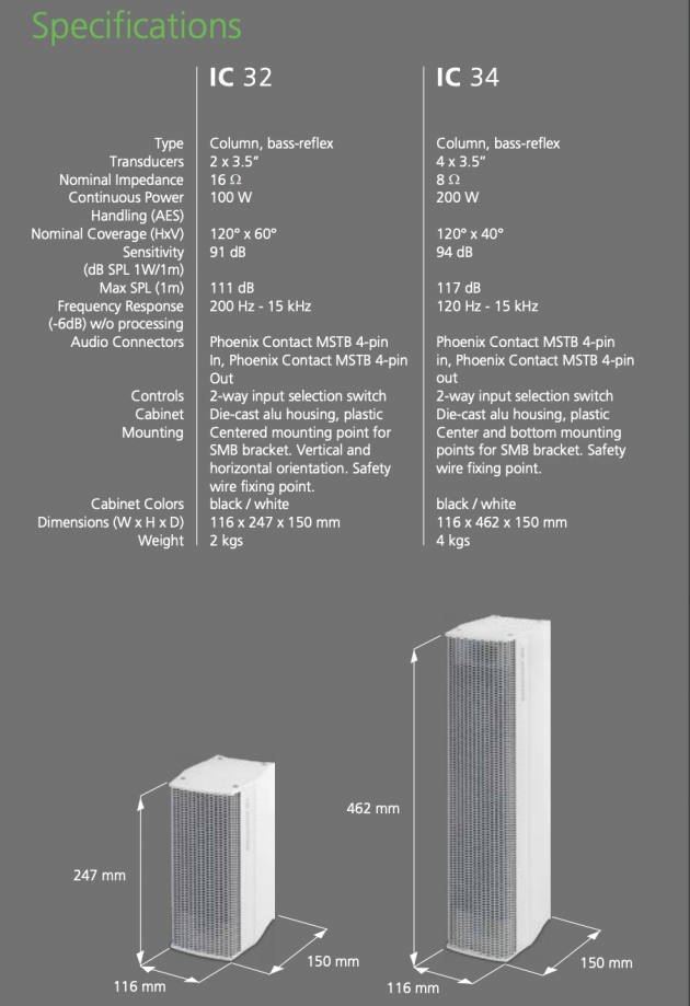 SE AUDIOTECHNIK IC 34