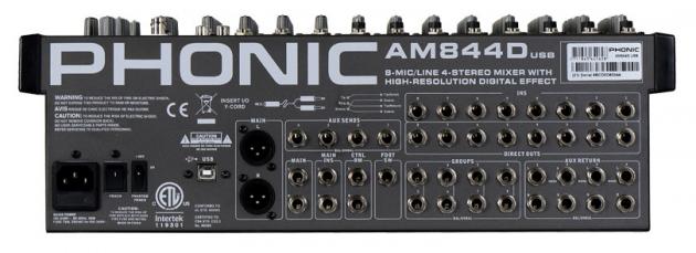 PHONIC AM844D USB